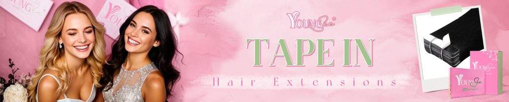 YoungSee tape in hair extensions
